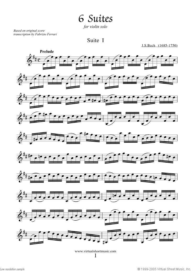 Bach Six Suites For Cello Pdf